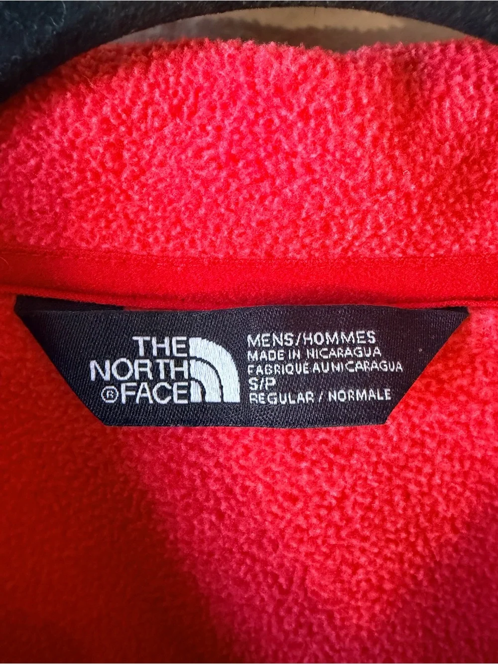 The North Face Pink and Black Fleece Jacket